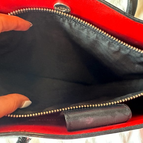 Rebecca Minkoff Black Leather Tote Bag - Picture 6 of 7